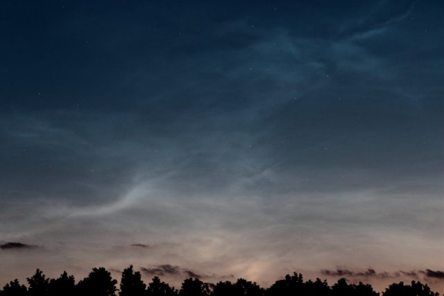 Leuchtende Nachtwolken, Lochow, 18. 6. 2021